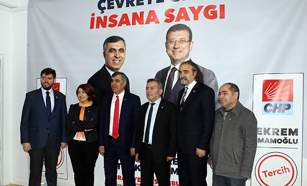 CHP ÜMRANİYE ADAYI CAFER AKTÜRK PROJELERİNİ VE EKİBİNİ TANITTI