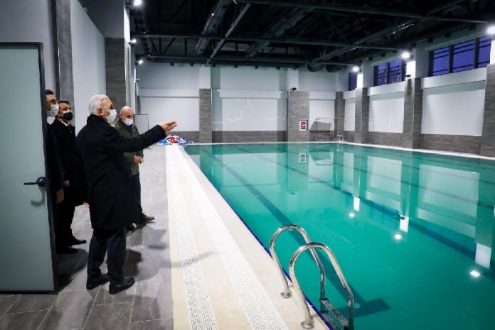ATAKENT’TEKİ YARI OLİMPİK YÜZME HAVUZU AÇILIŞ İÇİN GÜN SAYIYOR