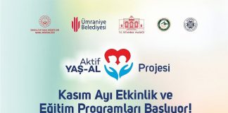 Ümraniye Belediyesi’nden Kıymetli Büyüklerimize Özel Davet: “Aktif Yaş-Al” Projesi Kasım Ayında da Devam Ediyor!