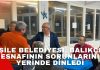 Şile Belediyesi, Balıkçı Esnafının Sorunlarını Yerinde Dinledi
