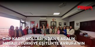 CHP KADIN KOLLARI’NDAN 5 ARALIK MESAJI: “TÜRKİYE EŞİTLİKTE AVRUPA’NIN SONUNCUSU”