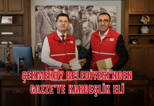 Çekmeköy Belediyesi’nden Gazze’ye Kardeşlik Eli: Başkan Orhan Çerkez ve Eşinden Anlamlı Bağış…