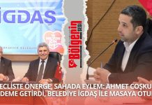 Mecliste Önerge, Sahada Eylem: Ahmet Coşkun Gündeme Getirdi, Belediye İGDAŞ ile Masaya Oturdu…
