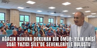AĞACIN RUHUNA DOKUNAN BİR ÖMÜR: YILIN AHİSİ SUAT YAZICI ŞİLE’DE SEVENLERİYLE BULUŞTU